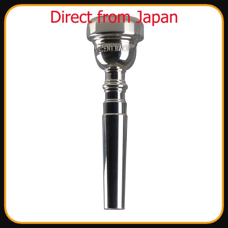 Buck trumpet mouthpiece 7EW silver plated finish