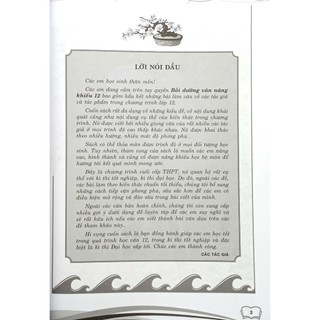 Sách Bồi Dưỡng Văn Năng Khiếu 12