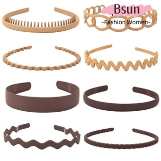 Bộ 8 băng đô cài tóc + lược gợn sóng chống trượt