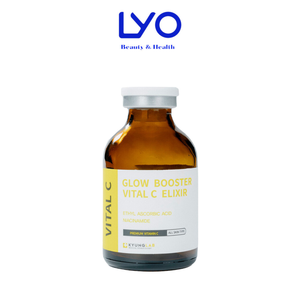 Tinh Chất Serum Vitamin C Kyung Lab Glow Booster Vital C Elixir Cấp Ẩm, Giảm Thâm, Dưỡng Trắng Da Kyunglab Hàn Quốc 30ml