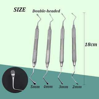 Dụng cụ nha khoa Máy xúc Phục hồi Thìa Jagged Curette Dụng cụ nha khoa Gracey Curette Dụng cụ nha khoa