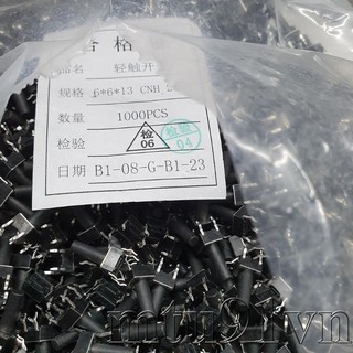 Nút nhấn 4 chân 6x6x13mm DIP