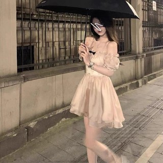 Váy dây buộc váy cổ tích mùa hè dành cho nữ Oeggeo