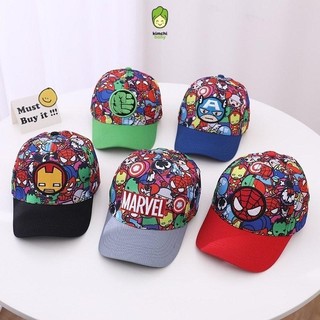 Mũ Snapback Cho Bé Trai Từ 1-7 Tuổi Thêu Hình Siêu Nhân Người Nhện, Mũ Lưỡi Trai Cho Bé Đội Hè Đi Chơi, Đi Học MU03