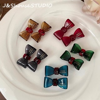 Kf762 Hàn Quốc mini size siêu dễ thương nơ ngọt ngào kẹp cá sấu phụ kiện tóc