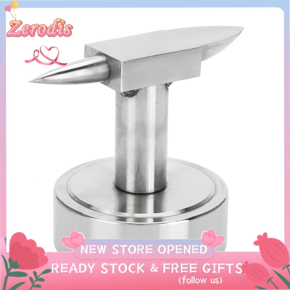 Zerodis Double Horn Anvil With Wide Base Jewelry Processing Forming Shaping Tool-