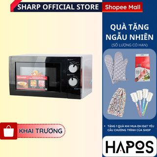 Lò vi sóng sharp r-208vn-ws 20 lít chính hãng 700w, giá rẻ giao ngay- hapos official