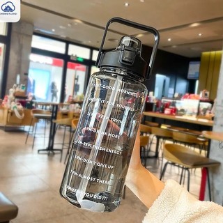 Chongtaoqispace cup mùa hè xây dựng cơ thể Cốc rơm Tốt nghiệp ngoài trời Cốc nhựa cầm tay Cốc nước