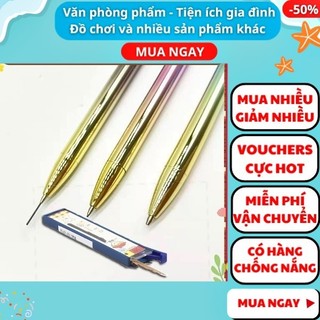 Bộ bút chì bấm ngòi 0.5 ⭐freeship ⭐uy tín ⭐bộ bút chì bấm ngòi 0.5- aplusmart