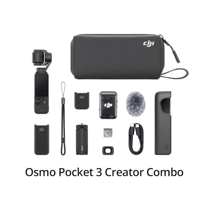 Máy quay kỹ thuật số cầm tay Pocket Camera DJI Pocket 3 | BigBuy360 - bigbuy360.vn