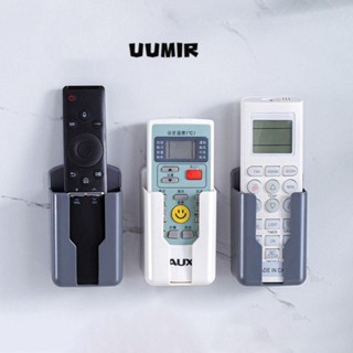 UUMIR Giá đỡ điều khiển từ xa, Hộp lưu trữ cần thiết không đục lỗ đa năng, Giá treo tường TV điều hòa không khí