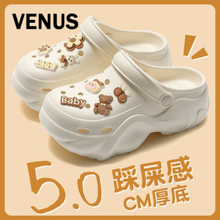 YANFENG  dép cross đế cao 6cm Dép sandal nữ dép đi biển Thời thượng Phong cách Chất liệu tốt Tinh tế FBT24416SO 19Z240507
