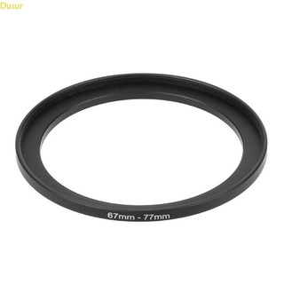 Dusur 67mm Đến 77mm Kim Loại Bước Lên Nhẫn Ống Kính Adapter Lọc Camera Phụ Kiện Mới