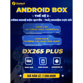 Android Box Zestech DX265 PLUS, Qualcomm SM6225, Android 13