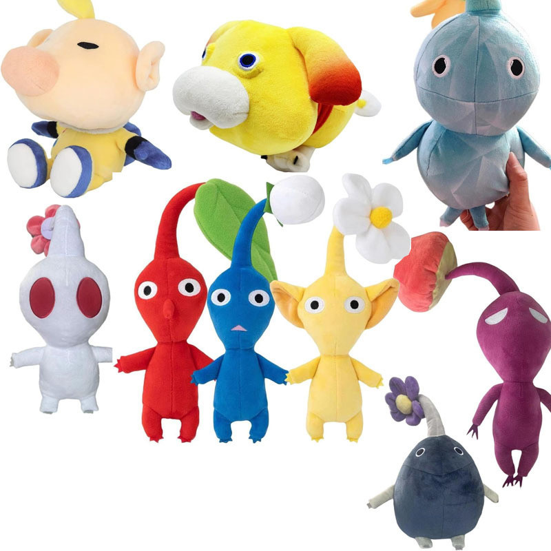Pikmin 4 Đồ Chơi Sang Trọng Đá Pikmin Tất Cả Ngôi Sao Búp Bê Ice Pikmin Series Búp Bê