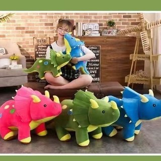 Triceratops Sang Trọng Đồ Chơi Rồng Bay Búp Bê Tyrannosaurus Rex Búp Bê Khủng Long Gối Ngủ Ragdoll Bé Trai Quà Tặng