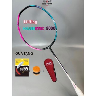 Vợt Lining Halbertec 8000 F1, Full Carbon 4U Tặng Cuốn Cán Và Túi