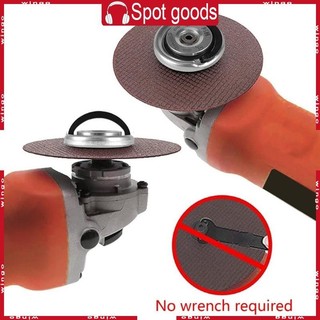 Win Bền Máy Xay Góc Phần Dụng Cụ M14 Chủ Đề Đĩa Áp Lực Đĩa Tự Khóa ID-11 38mm OD- 44 72mm