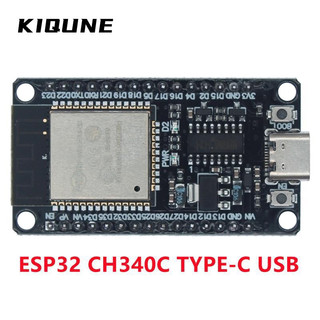 Kiquneesp32 TYPE-C Ban Phát Triển USB CH340C WiFi + Bluetooth Siêu Thấp Dual Core ESP32 DevKitc-32 ESP-WROOOM-32