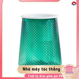 Chậu cây hấp thụ nước tự động Chậu hoa tròn trong suốt bằng nhựa cho chậu cây mọng nước hoa thủy canh FU