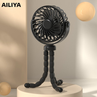 Ailiya Ngoài Trời Xe Đẩy Cho Bé Bạch tuộc Quạt usb Để Bàn Gấp Quạt Cầm Tay Bạch tuộc mini Quạt