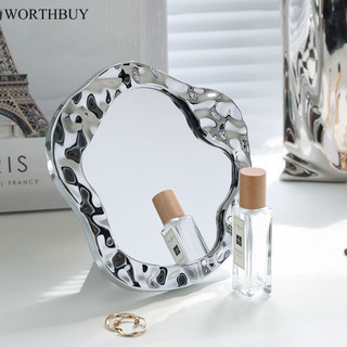 Gương sóng nước để bàn WORTHBUY có giá đỡ