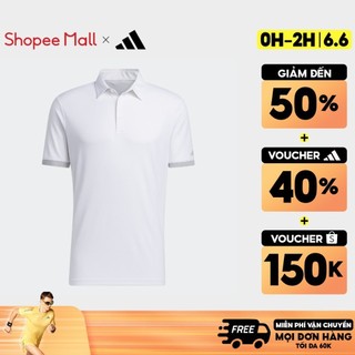 adidas Đánh gôn Áo Polo HEAT.RDY Nam trắng HS1133