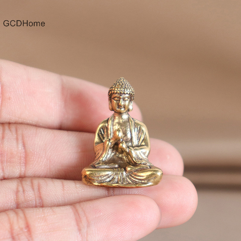 Gcdhome Đồng Nguyên Sakyamuni Tượng Phật Trang Trí Tượng Nhỏ HOT