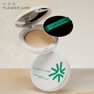 FLOWER LURE Phấn phủ kiềm dầu lâu trôi che khuyết điểm trang điểm cho da dầu làm tươi mát lỗ chân lông và vô hình