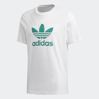 Adidas Phong cách sống Áo phông Trefoil Nam trắng FM3789