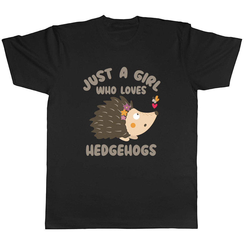 Just A Men Who Loves Hedgehogs Áo thun Unisex