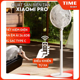 [ XIAOMI ] Quạt cây Xiaomi Mijia Pro thông minh. Động cơ biến tần inverter 100 cấp độ, Tiết kiệm điện, Type C [ TIME ]