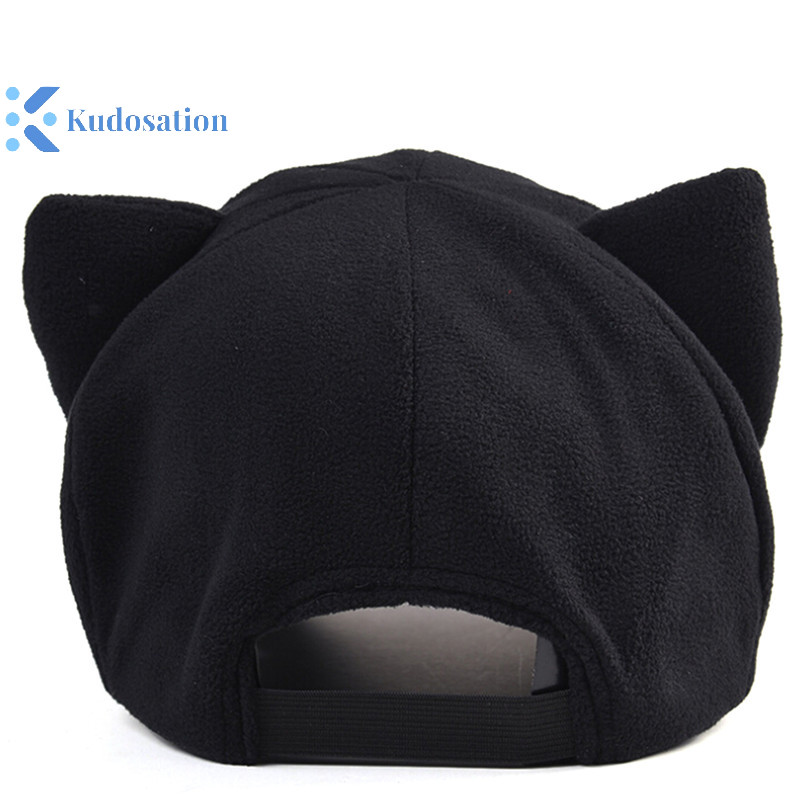 Kudosation Anime Neon Genesis Evangelion EVA Asuka Langley Soryu Tai Mèo Cực Lông Cừu Cosplay Mũ
201