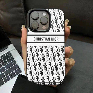 ốp lưng iPhone 11 12 13 14 15 16 Pro Max 7+ 8 Plus XR X/XS New white big-name Sang trọng brand Chống bụi bẩn Chống sốc