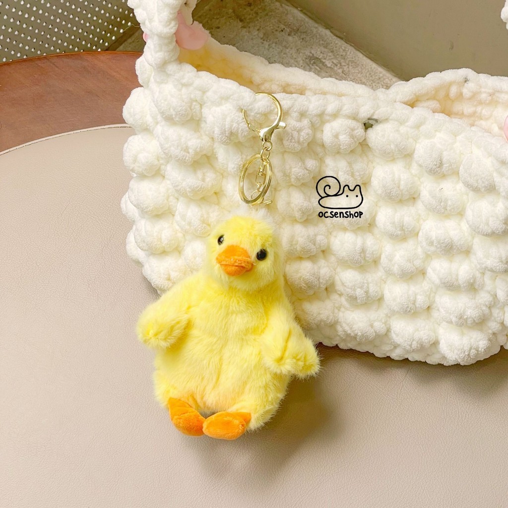 Móc khóa bông Vịt (15cm)