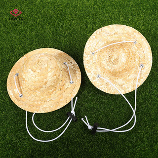 Hwetr 1 mini thú cưng chó mexico mũ rơm sombrero mèo mũ chống nắng đi biển đảng chó hawaii thú cưng mũ trang phục chó phụ kiện mới