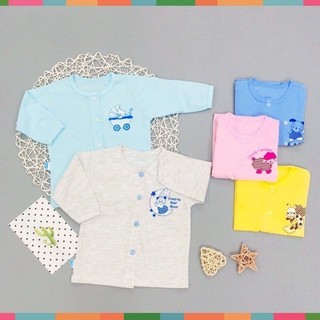 Áo sơ sinh Thái Hà Thịnh cotton mỏng mát từ sơ sinh đến 6kg