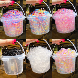 Set 1000 Dây Chun Buộc Tóc Nhiều Màu Sắc Dành Cho Trẻ Em