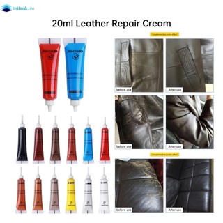 20ml Da Sửa Chữa Gel Nhiều Màu Sửa Chữa Nhà Ghế Ô Tô Phụ Sửa Chữa Tân Trang Kem Da Bụi Sofa Da Sửa Chữa Giày