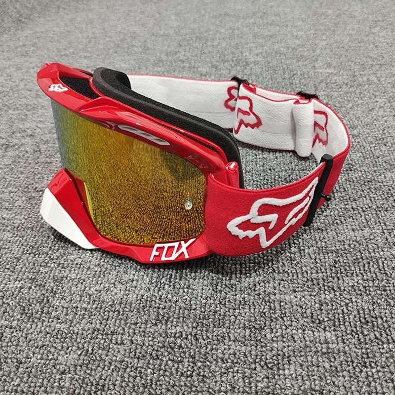 Fox Motocross Kính UV400 Kính Xe Máy MTB Mũ Bảo Hiểm Kính Nam Nữ Moto Địa Hình Thể Thao Sắc Thái goo