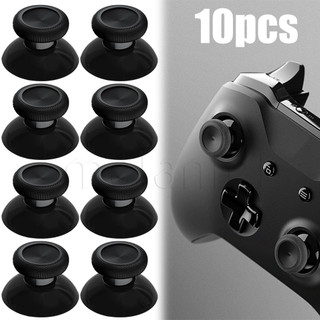 Phụ Kiện Cần Điều Khiển - Bộ Dụng Cụ Sửa Chữa Cho XBOX ONE - Thay Thế, Bền Đẹp, Chống Trơn Trượt - 10 Cái Nút Tay Cầm Chơi Game Rocker - Vỏ Bảo Vệ Gậy Điều Khiển - Mũ Cầm Ngón Tay Cái Màu Đen