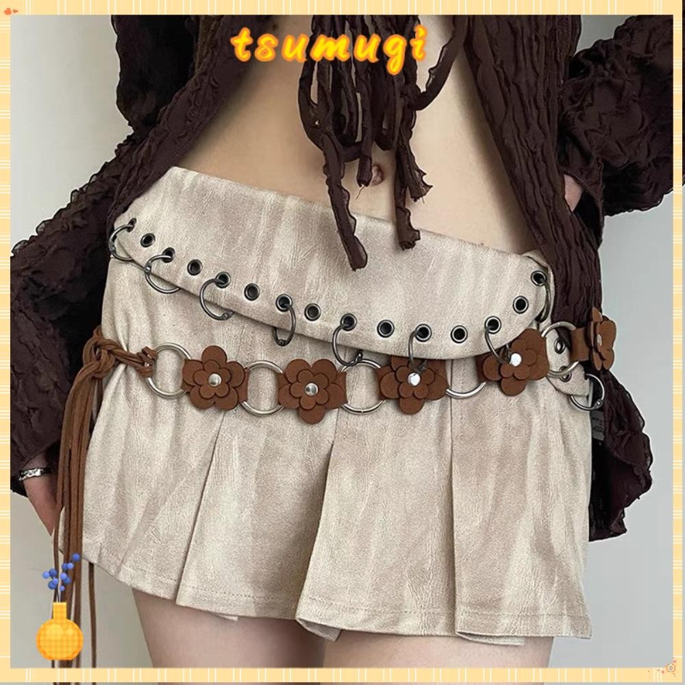 Thắt lưng TSUMUGI Bohemian, Tua bướm Dây thắt lưng hợp thời trang, Phụ kiện bãi biển mùa hè Trang tr