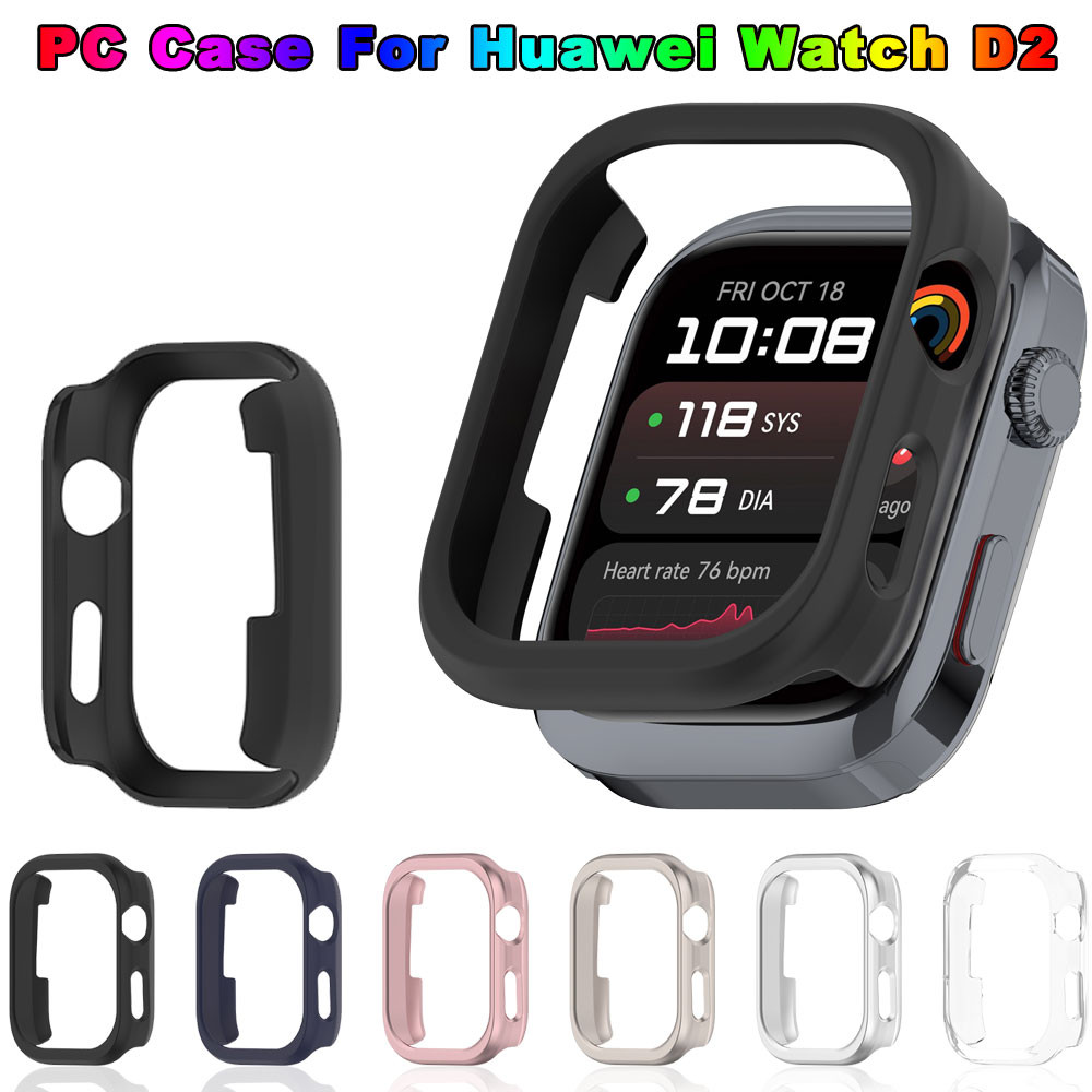 Vỏ Bảo Vệ Màn Hình Cho Huawei Watch D2 Phụ Kiện Khung PC Chống Trầy Xước Bảo Vệ Cứng Ốp Lưng Cho Hua