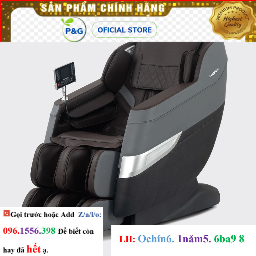 Ghế massage toàn thân KingSport G92 chế độ không trọng lực, nhiệt hông ngoại vùng lưng và chân sale