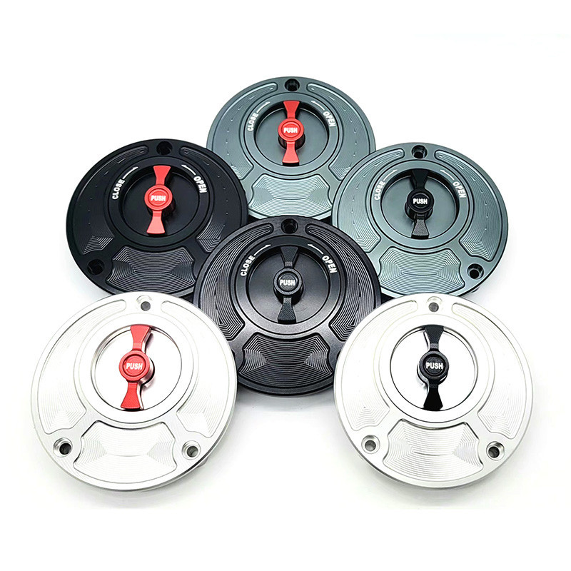 Dành Cho Ducati Monster SuperSports 1098 S / R 748 916 996 998 848 Xe Máy CNC Gas Bình Nhiên Liệu Nắ