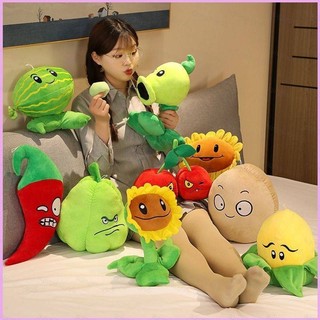 30cm Plants vs Zombies PVZ nhồi đồ chơi vui nhộn mô phỏng zombie trái cây tiêu mặt trời hoa búp bê đồ chơi sang trọng cho trẻ em
