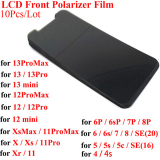 10 chiếc lcd trước phân cực phim cho xr x xs 12 11 13 pro max màn hình phân cực ánh sáng phim 8 7 6 6s plus 5 se 4