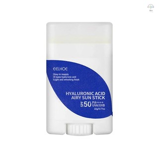 Hilivn) Hyaluronic Acid Airy Sun Stick SPF50 + Pa + + + + Kem chống nắng axit Hyaluronic tự nhiên, Kem chống nắng dưỡng ẩm cho mặt