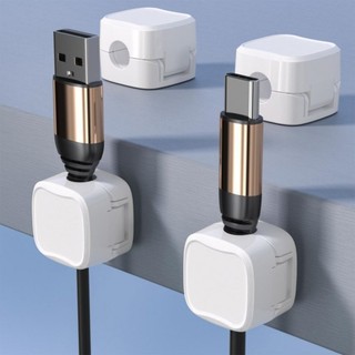 Residue Free Adhesive Magnetic Cable Clips Secure Your Cables with Confidence