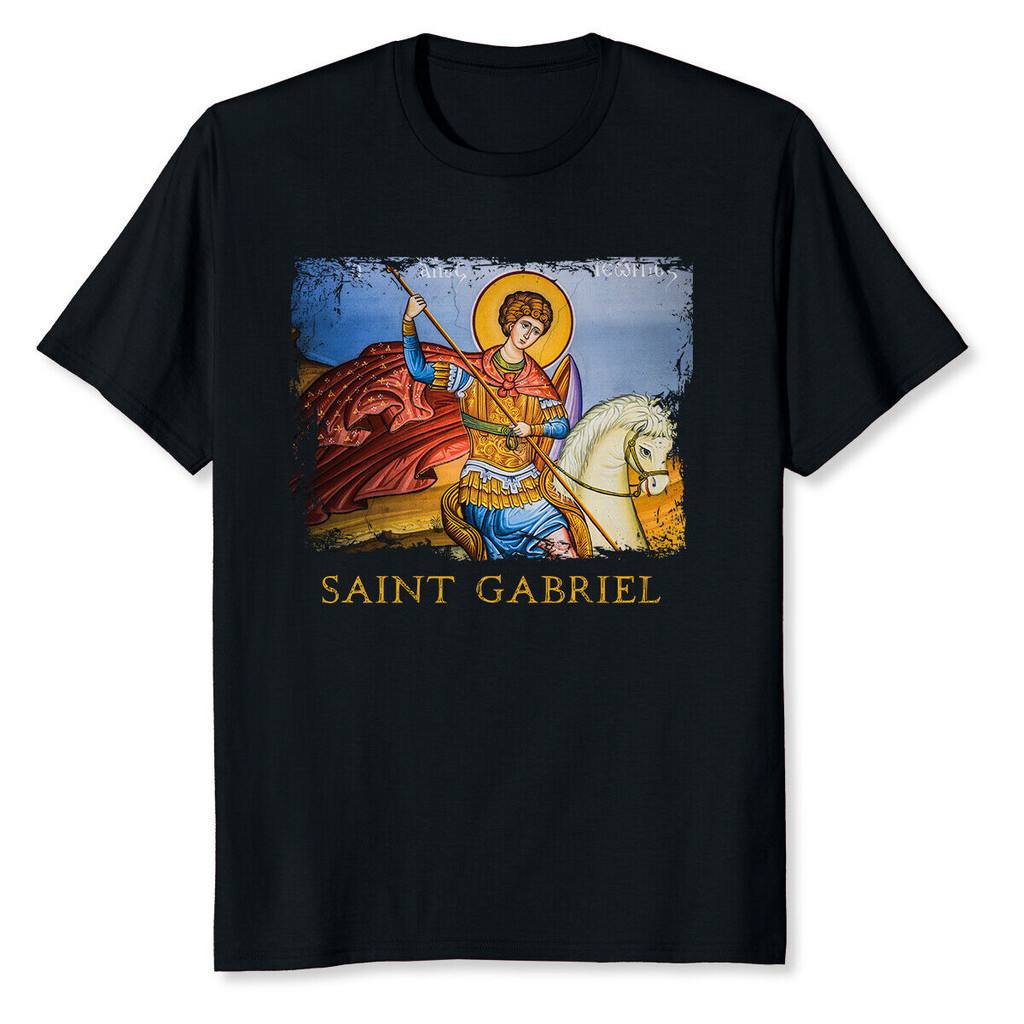 Áo thun Saint Gabriel The Archangel Gabriel Wings
